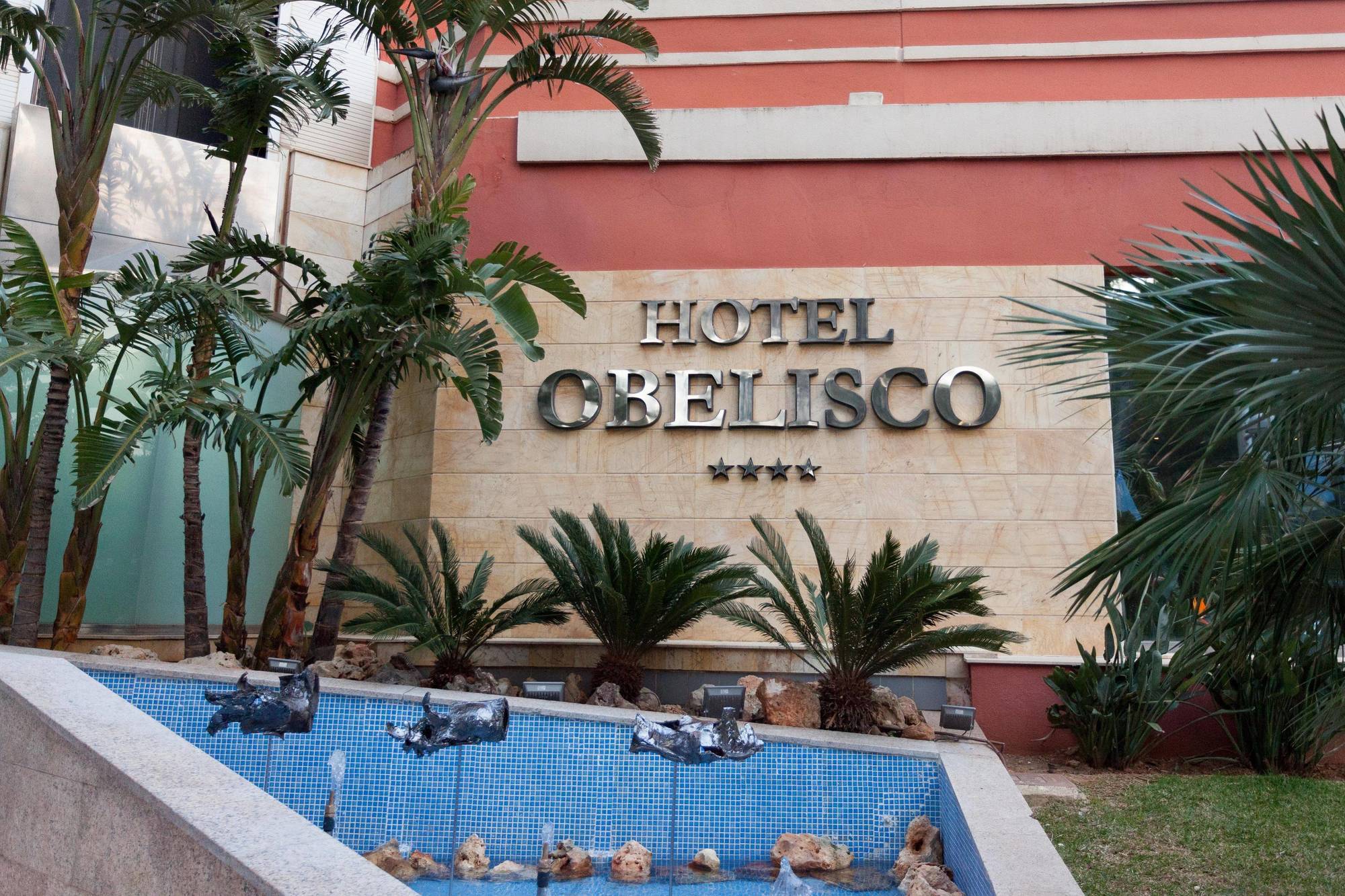 Hotel Obelisco Плайя де Пальма Экстерьер фото